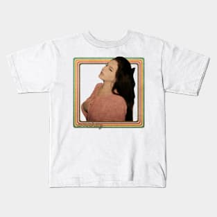 Lana Del Rey Retro Vintage Kids T-Shirt